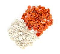 Generic Set di Etichette Auricolari - 100 Etichette Numerate per L'identificazione degli Animali in Plastica Resistente - Perfette per L'allevamento e il Controllo delle Malattie Nei Conigli e nel