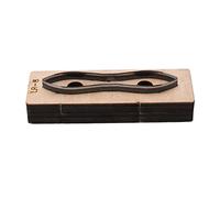 Generic Set di Fustelle per Taglio di Metalli in Pelle, Resistente Accessorio Artigianale in Acciaio Legato per Progetti Fai da Te (LR-8)