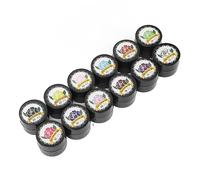 Generic Set di Gel per Unghie per Pittura e Scultura, 12 Colori, per Nail Art Professionale a Casa o in Salone