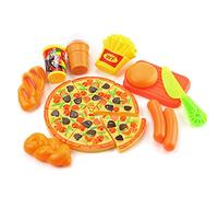 Generic Set di Giocattoli Educativi per Alimenti da Cucina, Set di Giochi di Finzione per Stimolare il Cervello, Lavorazione Squisita, Perfetto per i Genitori, Materiale ABS, 5,7x3,3x0,6 Pollici