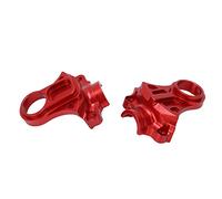 Generic Set di Gioghi Differenziali in Lega di Alluminio, per Parti di Aggiornamento per Auto RC Granite 1/10 con Design di Sostituzione Diretta (rosso)