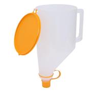 Generic Set di Imbuti per Olio Motore da 15 Pezzi Kit Imbuti per Olio Motore a Prova di Fuoriuscite da 1,5 Litri con Corpo Trasparente per 12 Adattatori, Imbuto per Universale per Meccanici Fai-da-te