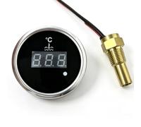 Generic Set di Indicatori Digitali della Temperatura Dell'acqua Display Accurato per Motocicli e Automobili Acciaio Inossidabile 316 1 X Indicatore della Temperatura Dell'acqua (12V)