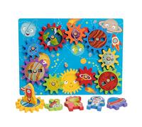 Generic Set di Ingranaggi Fai Da Te per Blocchi di Ingegneria per Bambini Piccoli, ingranaggi interstellari, Taglia unica bambino