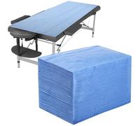 Generic Set di lenzuola usa e getta, 100 pezzi, in tessuto non tessuto PP impermeabile, per massaggi e ciglia, misure 70 x 180 cm, essenziale per spa