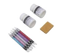 Generic Set di Liquidi per Mascheratura 2 Pezzi Fluido per Mascheratura Liquido Bianco per Progetti Ad Acquerello e Tecnica Mista 60 Ml