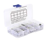 Generic Set di Manicotti per Inserti per Riparazione Filettatura Filo a Spirale in Acciaio Inossidabile M7 *1 per Migliorare la di Connessione e la Resistenza All'usura per Vari Materiali a Bassa