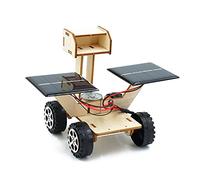 Generic Set di Modelli di Auto a Energia Solare Fai-da-te, Giocattolo per Esperimenti Scientifici Educativi e Creativi per Bambini Sopra i 6 Anni, Kit di Montaggio in Legno, Perfetto per Imparare e