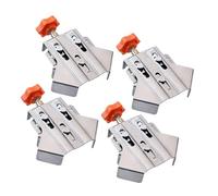 Generic Set di Morsetti Angolari in Acciaio Inossidabile per la Lavorazione del Legno per Cornice Fotografica Fai da Te, 4 Pezzi di Fissaggio a Clamp/Holder Ad Angolo Retto Aperto da 90 Gradi,