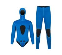 Generic Set di Mute in Neoprene da 3 Mm da Uomo con Cappuccio per Immersioni, Surf e Nuoto in Acque Fredde (XXL)