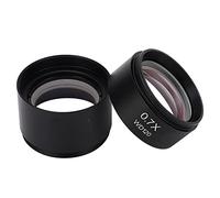 Generic Set di Obiettivi per Microscopio Professionale 0,5X 0,7X Lega di Alluminio per Microscopia con Zoom 2 unità