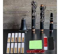 Generic Set di Panni per Pulizia Clarinetto Regolabile da 5 Pezzi per Prestazioni Sonore Pure e Morbide per Musicisti e Studenti