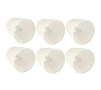Generic Set di Paralumi per Decorazioni Artistiche Nordiche da 6 Pezzi, Paralumi in Tessuto Resistente per Lampadario E14