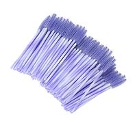 Generic Set di Pennelli per Sopracciglia, Bacchette per Mascara 200 Pezzi, Strumento Cosmetico Usa e Getta per Viaggi di Lavoro, Design Leggero e Compatto (viola chiaro)