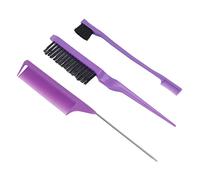 Generic Set di Pennelli per Tintura per Capelli Kit Pettine per Colore Professionale per Capelli Strumento per Tingere i per Parrucchiere Styling ABS Pettine a Coda di Ratto per Uso Colorante