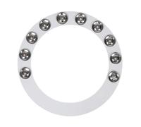 Generic Set di Piatti per Batteria Premium con Miglioramento Del Suono, argent