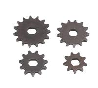 Generic Set di Pignoni per Catena Motore T8F da 4 Pezzi, Pignone con Foro 15T 13T 11T 9T H, per Scooter ATV da Cross 47cc 49cc