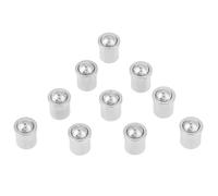 Generic Set di Pistoni a Sfera con Molla in Acciaio Inossidabile per Dispositivi Meccanici, Corpo da 10 Pezzi 5mm*6mm, per Morsetti e Stampi