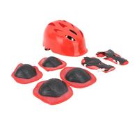 Generic Set di Protezioni Sportive per Bambini, Casco Regolabile con Protezioni per Ginocchia, Gomiti e Mani per attività All'aperto