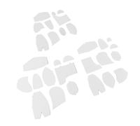 Generic Set di Righelli Modello Orsetto della Memoria, Cartamodelli da Cucito in Acrilico per Principianti,con Modelli Facili da Usare per Conservare i Ricordi dei Vestiti dei Propri