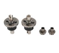 Generic Set di Ruote Dentate con Trasmissione in Metallo per Modello di Auto 144001 RC, Kit di Ingranaggi Differenziali Durevoli Facile Sostituzione, Adatto per gli Appassionati di Auto RC 1/14,