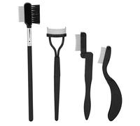 Generic Set di Separatori per Ciglia Compatti in Acciaio Inossidabile 4 Pezzi per un Trucco Occhi Preciso, Completo per Ragazze e Donne, Plastica e Acciaio Inossidabile