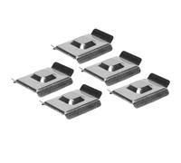 Generic Set di Stampi Base per Scatola per Inclusione di Campioni di 5 Strumenti Durevoli per la Lavorazione dei Tessuti in Acciaio Inossidabile per Laboratorio 15x15 Mm