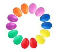 Generic Set di strumenti a percussione Egg Shaker, strumenti rumorosi per l'aula, maracas a forma di uovo, a percussione musicali per bambini e adulti, 14pz