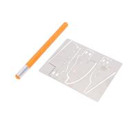 Generic Set di Strumenti per da Modellismo con Impugnatura Ergonomica per Progetti Artigianali, Tagli e Dettagli di Precisione (Modello B)
