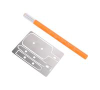 Generic Set di Strumenti per da Modellismo con Impugnatura Ergonomica per Progetti Artigianali, Tagli e Dettagli di Precisione (Modello C)