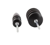 Generic Set di Strumenti per Intaglio di Bordi in Legno per Lavorazione della Pelle per Un'efficiente Lucidatura della Pelle, 2 Pezzi di Affettatrice per Bordi in per Trapano a Mano