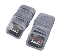 Generic Set di Toppe Radiali per Pneumatici Premium, Kit di Toppe per Riparazione Pneumatici in Gomma Resistente per Auto, Moto, Camion, Confezione Multipla per Emergenze Stradali, 40 Pezzi