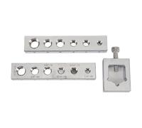 Generic Set di Trapani per Fili di Sicurezza Ad Alta Durezza in Acciaio Al Carbonio, Dispositivo di Maschera Metrico per Riparazioni Automobilistiche dell'industria Meccanica, Ideale per Officine