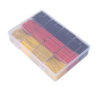 Generic Set di Tubi Termorestringenti Resistenti Alla Corrosione, 800 Pezzi, Manicotti Neri Rossi Gialli per la Protezione Superficiale delle Strutture in Acciaio