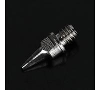 Generic Set di Ugelli per Aerografo Professionale, Accessori per Fluidi 0,2/0,3/0,5 Mm per Pittori, Scatola di Immagazzinaggio 5 Pezzi Inclusa (0,2 mm)