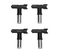 Generic Set di Ugelli per Vernice ABS in Acciaio Inossidabile con Punta di Spruzzo Airless Premium per Decorazione Industriale di Recinzione 4 Pezzi