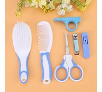 Generic Set di Unghie Colorate per Bambini, Kit di Assistenza all'infanzia, per Regali di Nuovi Genitori per le Cure del Bambino (BLUE)
