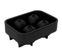 Generic Set di Vassoi per Ghiaccio Irregolari in Silicone a Forma di Teschio per Feste Estive in Bar a Casa 11,5x8x4,5 Cm