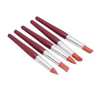 Generic Set Flessibile per Modellare i Colori in Argilla Siliconica per Scolpire e Dettagliare, Perfetto per Studi Artistici e Uso Domestico, 5 Pezzi (Taglia L rossa)