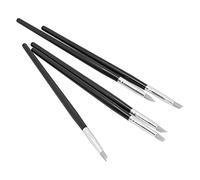 Generic Set Flessibile per Modellare i Colori in Argilla Siliconica per Scolpire e Dettagliare, Perfetto per Studi Artistici e Uso Domestico, 5 Pezzi (BLACK)