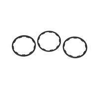 Generic Set Guarnizioni in Lega di Alluminio Resistente Alla Corrosione per Biciclette 3 Pezzi 1 Mm 1,5 Mm 2 Rondelle Leggere per gli Appassionati di Ciclismo