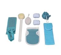 Generic Set per il Lavaggio del Corpo, Guanto Esfoliante e Strumenti per il Massaggio dello Scrubber per la Schiena, per la Pulizia Completa del Corpo, per Uso Domestico, Kit Pezzi