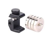 Generic Set Pesi Stabilizzatori, Contrappesi Premium in Lega di Alluminio per Bilanciamento del, 4 Pesi + Clip per Gli Amanti della Fotografia, Dimensioni Compatte 3 * 3 * 2,5 Cm