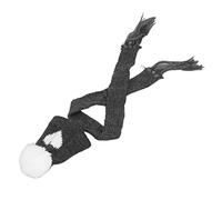 Generic Set Sciarpa per Cappello Dell'amore Lavorato a Maglia per Bambole, Mini Accessori per Casa delle Bambole, Adatto per Box/Cover delle in Scala 1/12, Materiale in Morbida Lana per Bambini di