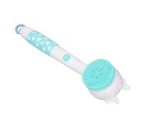 Generic Sfruttamento del Corpo Elettrico, Peeling Elettrico Tipo C Carico Manico Lungo Automaticamente 2 velocità con la Testa di Spazzola da 3 Pc per Bambini (BLUE)