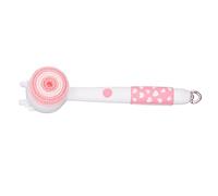 Generic Sfruttamento del Corpo Elettrico, Peeling Elettrico Tipo C Carico Manico Lungo Automaticamente 2 velocità con la Testa di Spazzola da 3 Pc per Bambini (PINK)