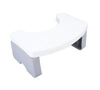 Generic Sgabello per Vasino Pieghevole e Tozzo, Sgabello per WC Salvaspazio per il Massimo Comfort, Perfetto per Tutte le età, Realizzato in Resistente Plastica PP, 39,5x21,5x17,5 Cm (WHITE)