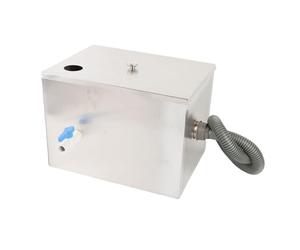 Generic Sifone per Grasso Sotto il Lavello Interceptor Ad Alta Efficienza in Acciaio Inossidabile per Cucina di Fabbrica, 15,75 X 11,61 X 11,81 Pollici