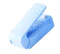 Generic Sigillatrice Manuale Portatile per Sacchetti Termosaldatrice Domestica per la Conservazione della Freschezza dei Sacchetti di Snack (BLUE)