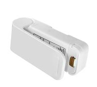 Generic Sigillatrice Manuale Portatile per Sacchetti Termosaldatrice Domestica per la Conservazione della Freschezza dei Sacchetti di Snack (WHITE)